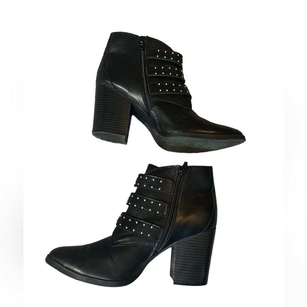 Madden Girl Sierra chunky heel ankle boots size 10 - Picture 3 of 9